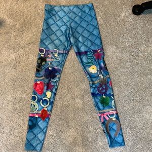 Terez Girls Blue Keychain Leggings